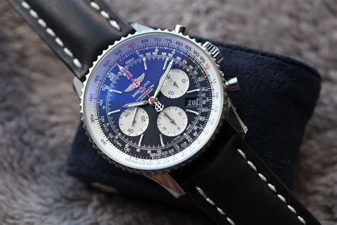 breitling navitimer 01 43mm stahlband|breitling navitimer 1 41mm v7f.